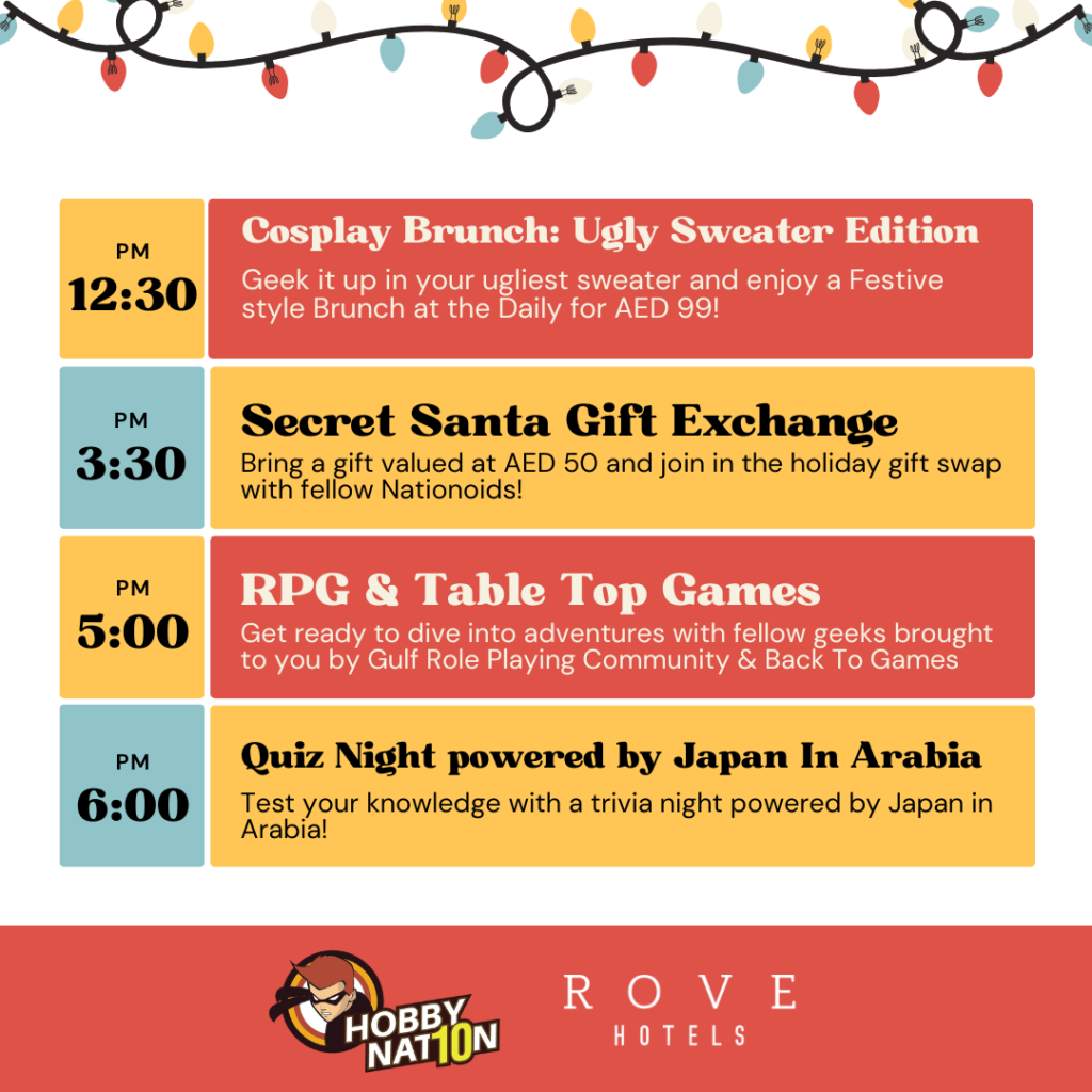 Hobby Nation x ROVE Meet-Up: Holiday Edition