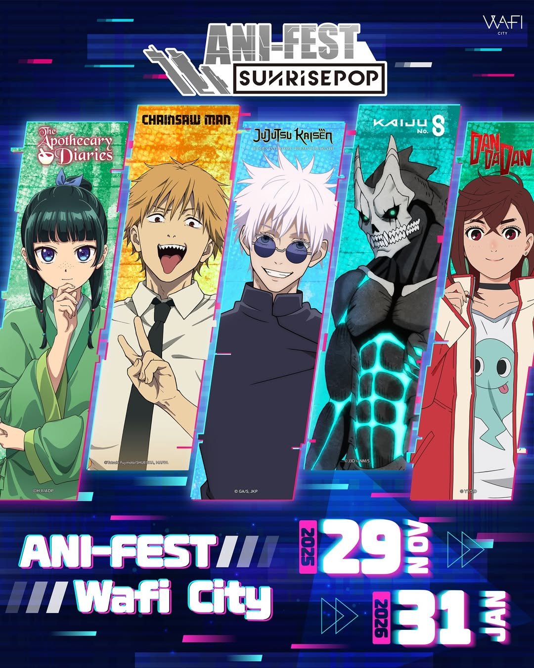 The Anime Pop-Up at Wafi City